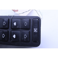 2000 BMW 740il E38 Front Power Window Switch Left Driver Master Worn OEM