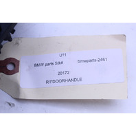 2011 BMW X5 Front Door Handle With Carrier Right OEM