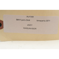 2000 2001 2002 2003 BMW M5 E39 Sun Visor Right Leather