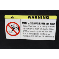 2000 2001 2002 2003 BMW M5 E39 Sun Visor Right Leather