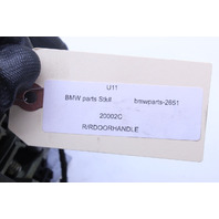 2011 BMW X5M Rear Door Handle With Carrier Right OEM