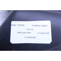 2011 BMW 135i E88 Engine Oil Cooler Air Duct Guide Right 8046326 OEM