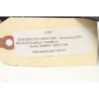 2008 2009 2010 BMW 535i 550i Headlight Switch OEM