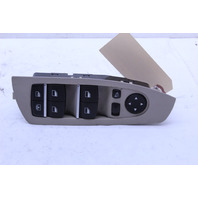 2009-2012 BMW 740i 750i Front Power Window Switch Left Driver - 61319163611 OEM