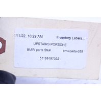 2012-2019 BMW M6 Center Console Shifter Trim Bezel Leather Black OEM