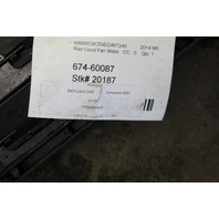 2012-2019 BMW M5 M6 F06 F10 F12 F13 Radiator Fan with Shroud OEM