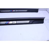 2001-2006 BMW M3 Door Sill Step Trim Plate Right Left Pair OEM
