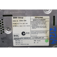 2004 BMW 325i 330i AM FM Radio Business CD Player - 65126941505 OEM