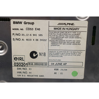 2004 BMW 325i 330i AM FM Radio Business CD Player - 65126941505 OEM