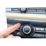 2011-2016 BMW 528i 535i 550i M5 Audio Climate Control Panel 61319328425 OEM