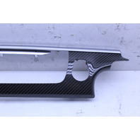 2012-2018 BMW M6 F12 Convertible Carbon Fiber Interior Dash Console Shift Bezel Door Trim Set