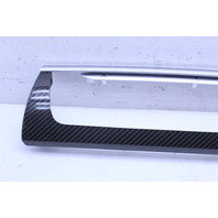 2012-2018 BMW M6 F12 Convertible Carbon Fiber Interior Dash Console Shift Bezel Door Trim Set