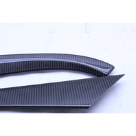 2012-2018 BMW M6 F12 Convertible Carbon Fiber Interior Dash Console Shift Bezel Door Trim Set