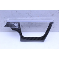 2012-2018 BMW M6 F12 Convertible Carbon Fiber Interior Dash Console Shift Bezel Door Trim Set