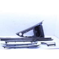 2012-2018 BMW M6 F12 Convertible Carbon Fiber Interior Dash Console Shift Bezel Door Trim Set