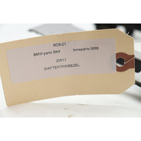 2002 2003 2004 2005 2006 BMW M3 SMG Shifter Plate Bezel Trim 8209372 OEM