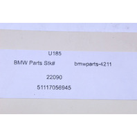 2008 2009 2010 BMW 535i Front Bumper Headlight Washer Cap Cover Left Driver OEM