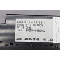 2000-2003 BMW 525i 530i 540i M5 Climate Temperature Control 64116916641 OEM