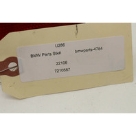 2012 BMW 650i F12 Rear Bumper Reflector Left Driver OEM