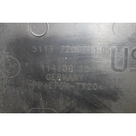 2011 2012 2013 BMW 528i 535i Front Bumper License Plate Bracket Mount - 51127200711 OEM