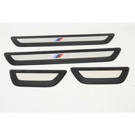 2011-2014 BMW X3 Door Sill Step Trim Plate M-Sport Front Rear Set - 51478060406 OEM