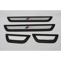 2011-2014 BMW X3 Door Sill Step Trim Plate M-Sport Front Rear Set - 51478060406 OEM