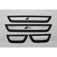 2011-2014 BMW X3 Door Sill Step Trim Plate M-Sport Front Rear Set - 51478060406 OEM