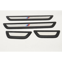 2011-2014 BMW X3 Door Sill Step Trim Plate M-Sport Front Rear Set - 51478060406 OEM