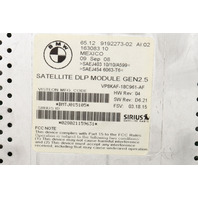 2009 BMW 650i E63 Satellite Radio Receiver OEM