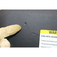 2011-2017 BMW X3 X4 Left Sun Visor Black 51168062217 OEM