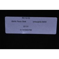 2011 2012 2013 BMW 528i 535i 550i Oil Water Cooler Air Duct Shroud Left OEM