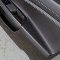 2010-2015 Jaguar XK Right Door Panel Black Leather 6W835423713 OEM Used