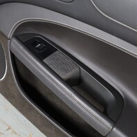 2010-2015 Jaguar XK Right Door Panel Black Leather 6W835423713 OEM Used