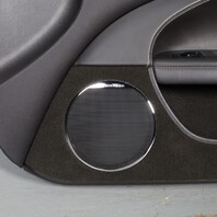 2010-2015 Jaguar XK Right Door Panel Black Leather 6W835423713 OEM Used