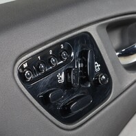 2010-2015 Jaguar XK Right Door Panel Black Leather 6W835423713 OEM Used