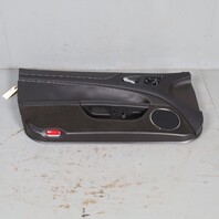 2010-2015 Jaguar XK Left Door Panel Black Leather 6W835423712 OEM Used