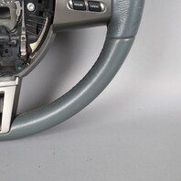 2007-2009 Jaguar XK Multifunction Steering Wheel Grey OEM Used