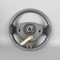2007-2009 Jaguar XK Multifunction Steering Wheel Grey OEM Used