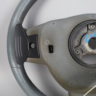2007-2009 Jaguar XK Multifunction Steering Wheel Grey OEM Used