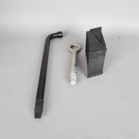 2007-2015 Jaguar XK Jack Tool Kit Foam Lug Wrench 6W8317B043AC OEM Used