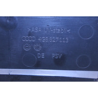 2014 Audi A7 Rear License Plate Bracket OEM