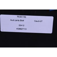 2014 Audi A7 Rear License Plate Bracket OEM