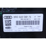 2013-2017 Audi Q5 Speedometer Instrument Cluster 8R0920981N OEM
