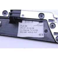 2009-2014 Audi A4 S4 Carbon Fiber Dash Door Panel Console Trim Set