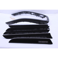 2009-2014 Audi A4 S4 Carbon Fiber Dash Door Panel Console Trim Set