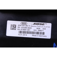 2012-2017 Audi A7 S7 Rear Subwoofer Speaker Box Bose 4G9035382A OEM