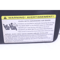 2010-2017 Audi A5 S5 Convertible Sun Visor Left - 8H0857551Q OEM