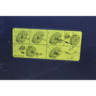 2009 2010 2011 2012 2013 2014 2015 2016 Audi A5 S5 RS5 Jack Tool Kit Trunk Foam OEM