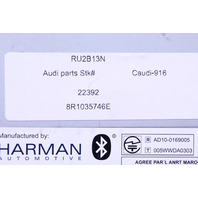 2014 Audi A4 Multimedia DVD Player - 8R1035746E OEM