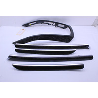 2009 2010 2011 2012 2013 2014 Audi A5 S5 Carbon Fiber Dash Door Panel Console Trim Set OEM